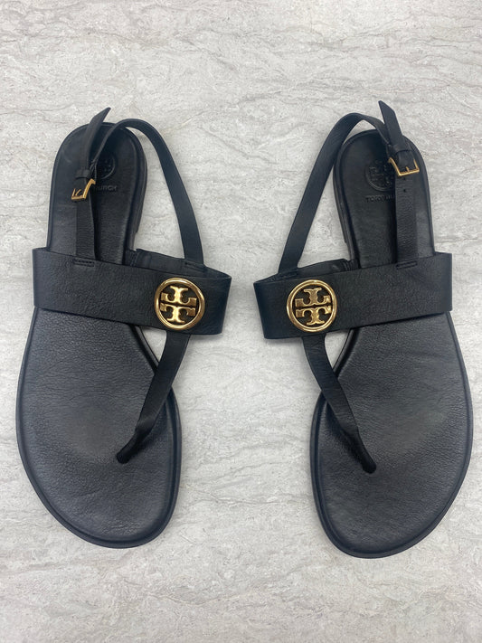 Sandals Designer By Tory Burch In Black, Size: 11