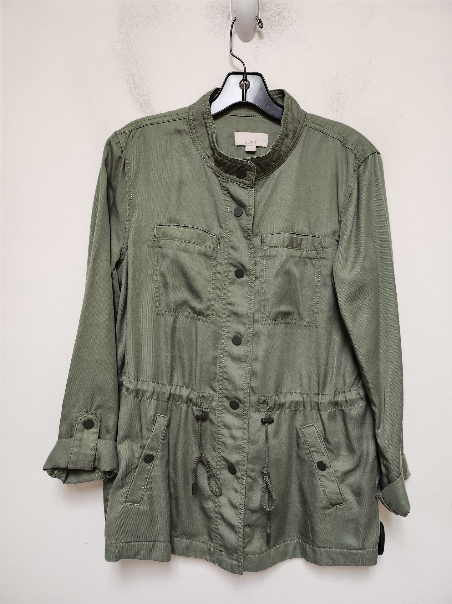 Jacket Utility By Loft In Green, Size: Xs