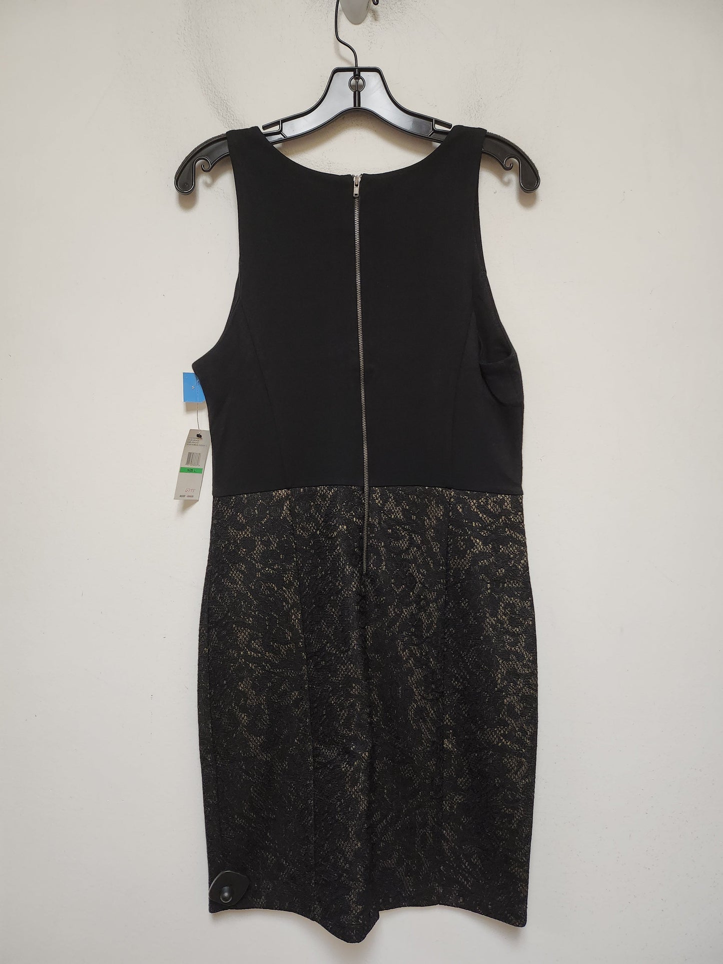 Dress Casual Midi By Jessica Simpson In Black, Size: L