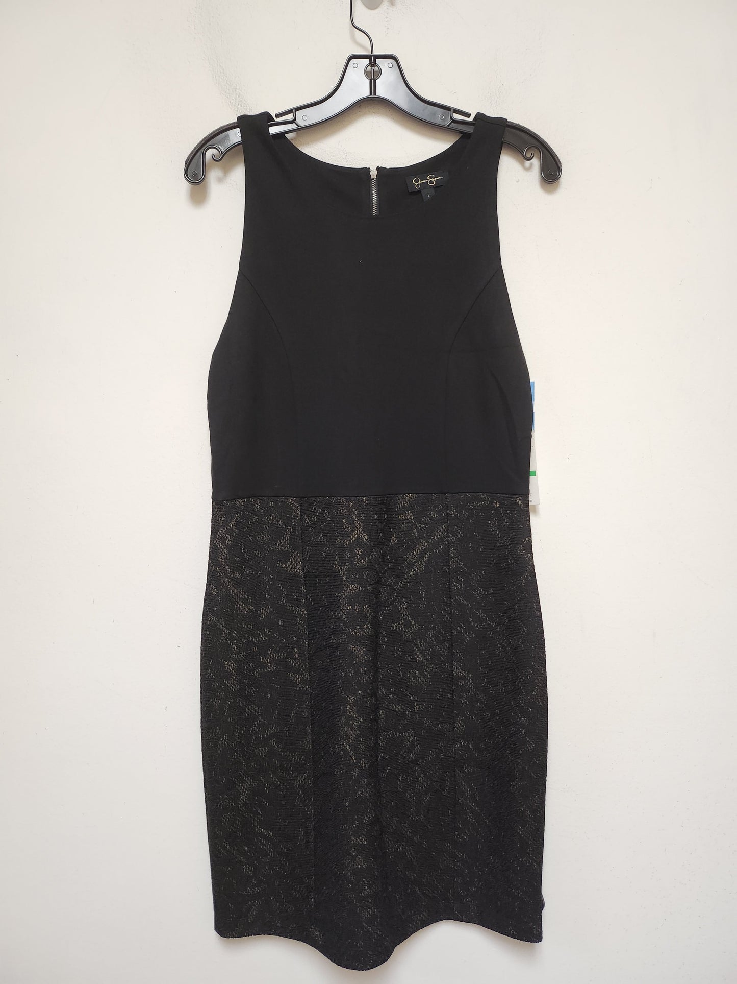 Dress Casual Midi By Jessica Simpson In Black, Size: L