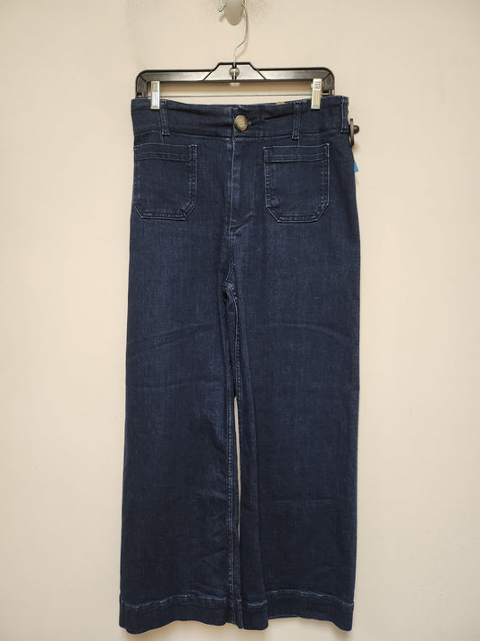 Jeans Wide Leg By Maeve In Blue Denim, Size: 6