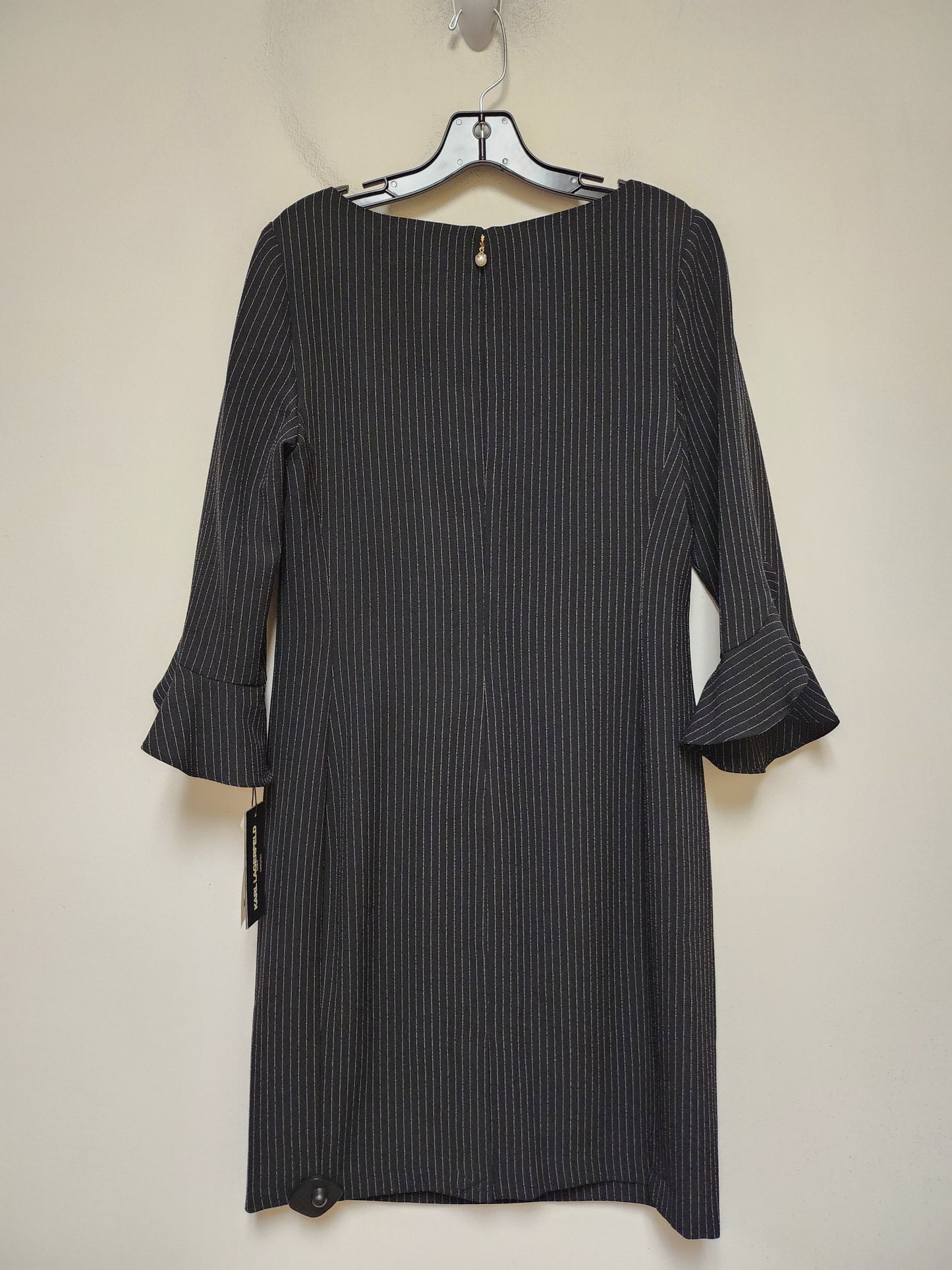 Dress Designer By Karl Lagerfeld In Striped Pattern, Size: M