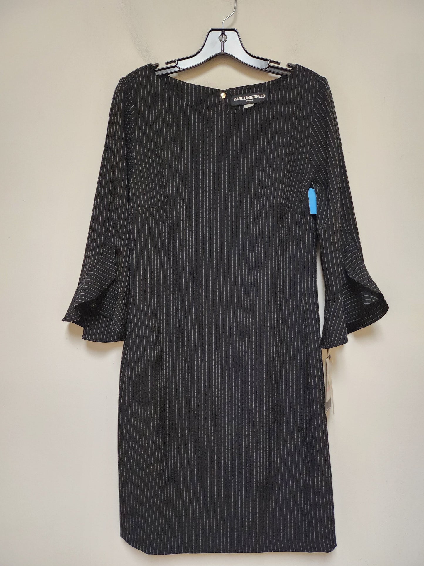 Dress Designer By Karl Lagerfeld In Striped Pattern, Size: M