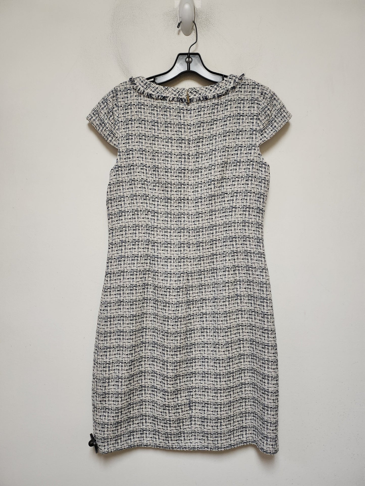 Dress Designer By Karl Lagerfeld In Blue & White, Size: M