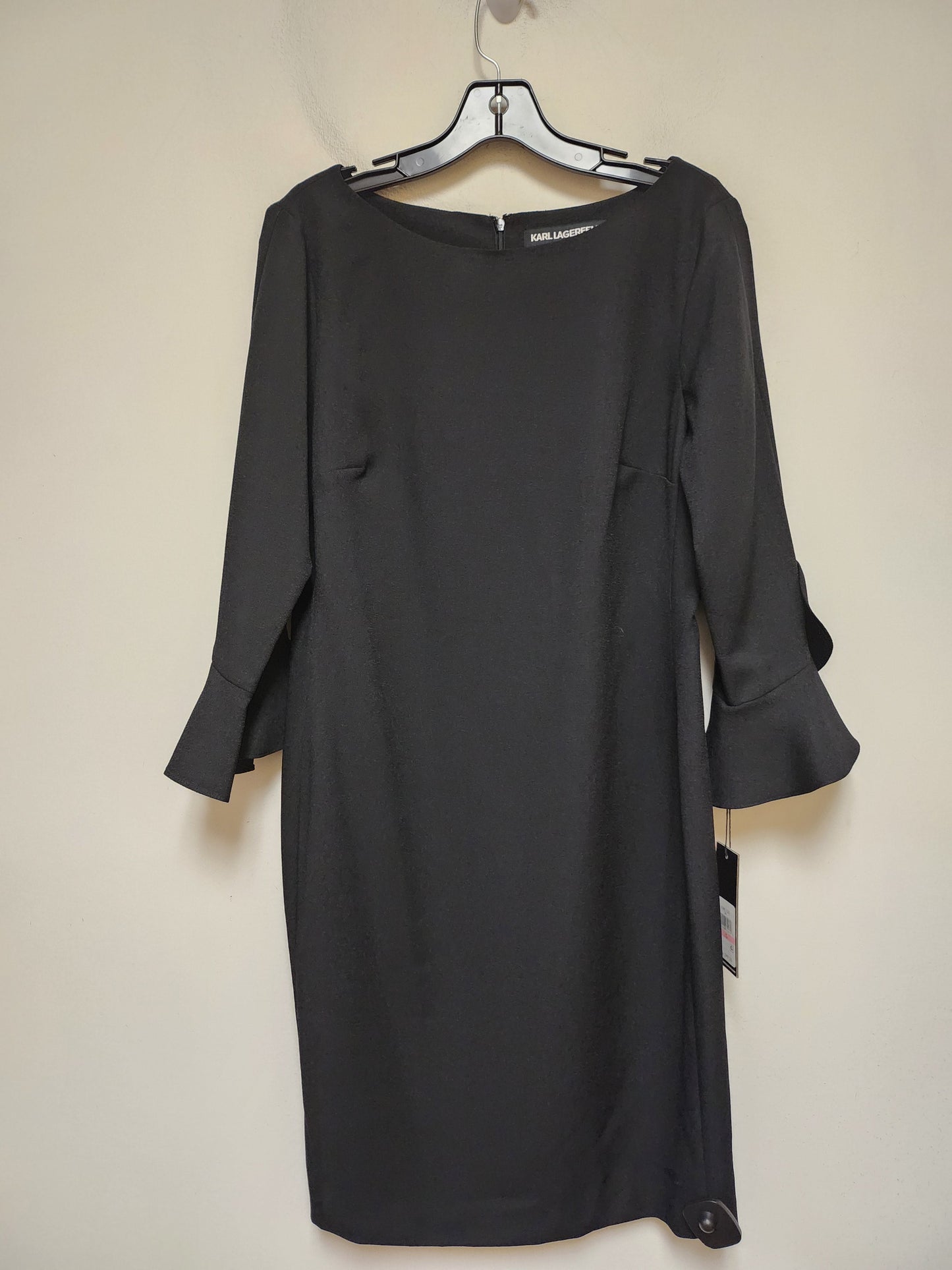 Dress Designer By Karl Lagerfeld In Black, Size: M