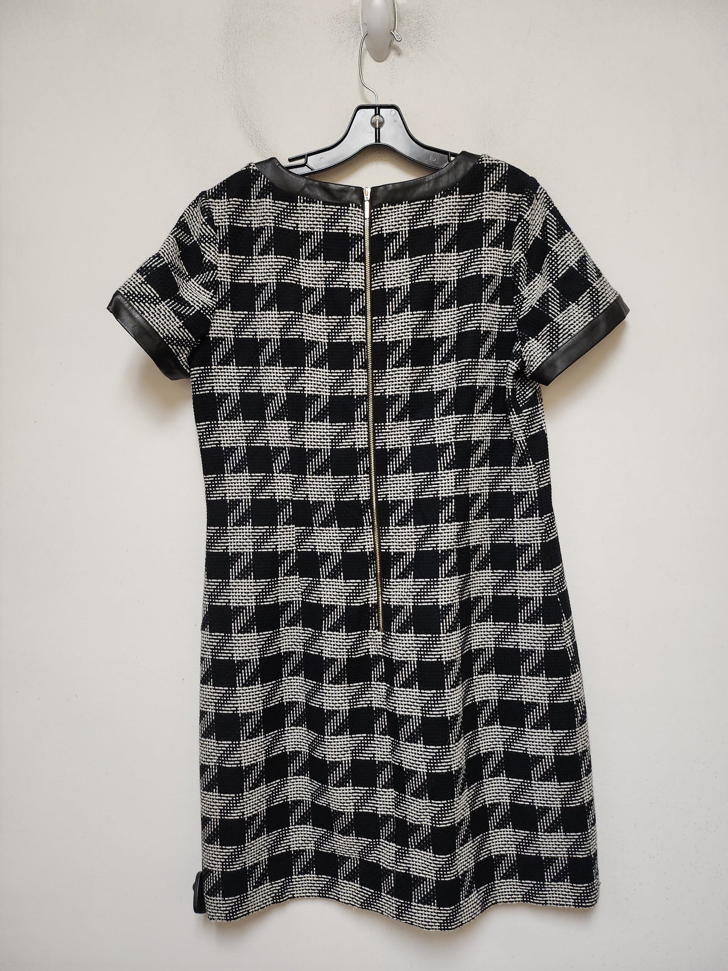 Dress Designer By Karl Lagerfeld In Plaid Pattern, Size: M