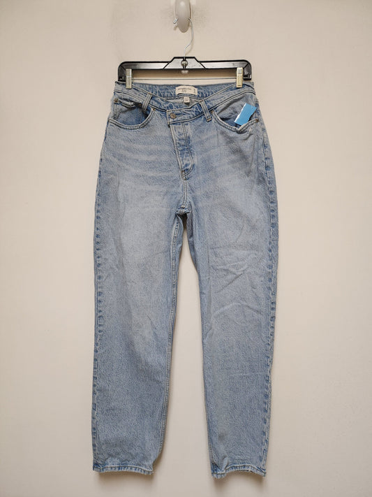 Jeans Straight By Abercrombie And Fitch In Blue Denim, Size: 6