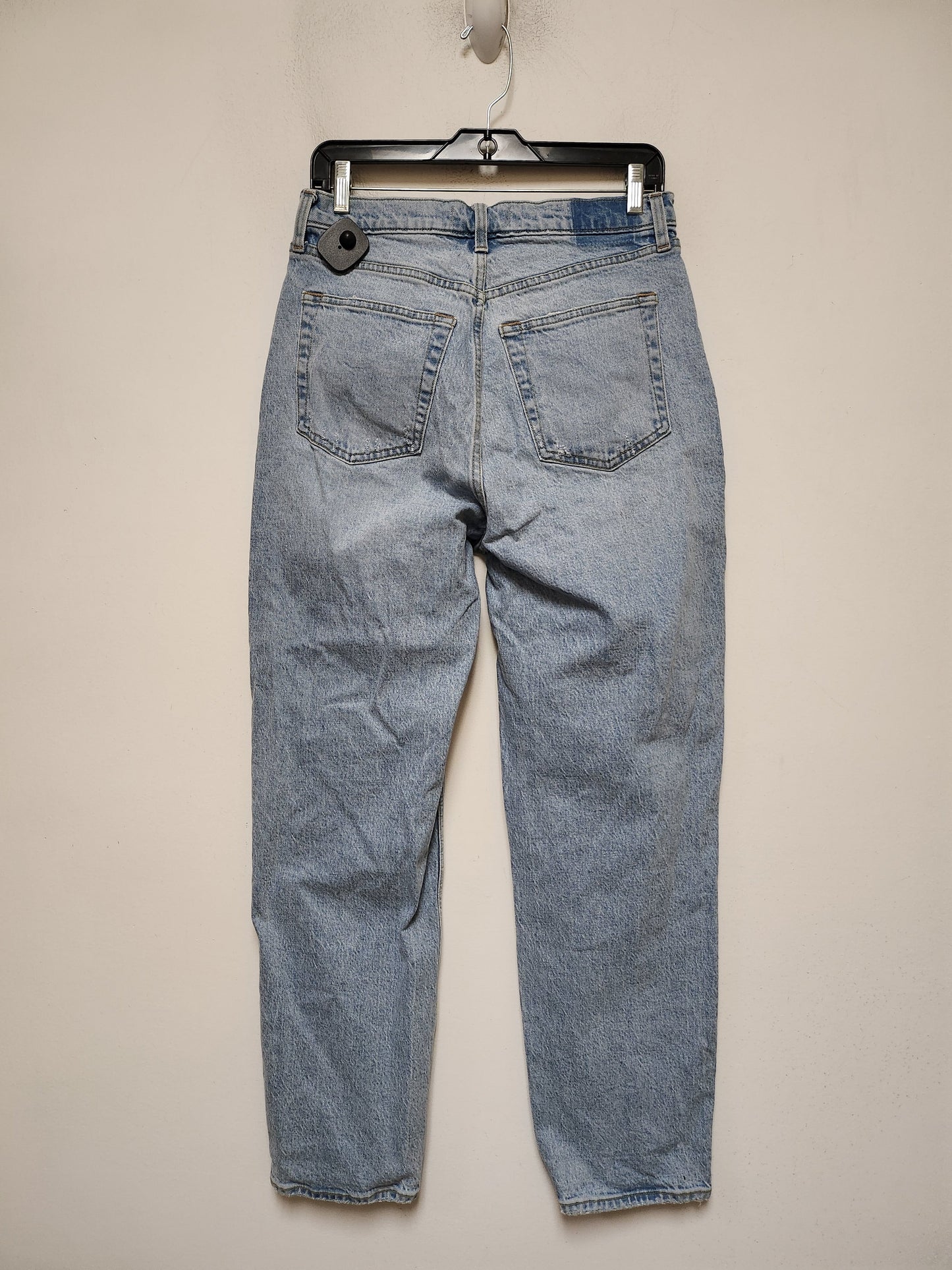 Jeans Straight By Abercrombie And Fitch In Blue Denim, Size: 6