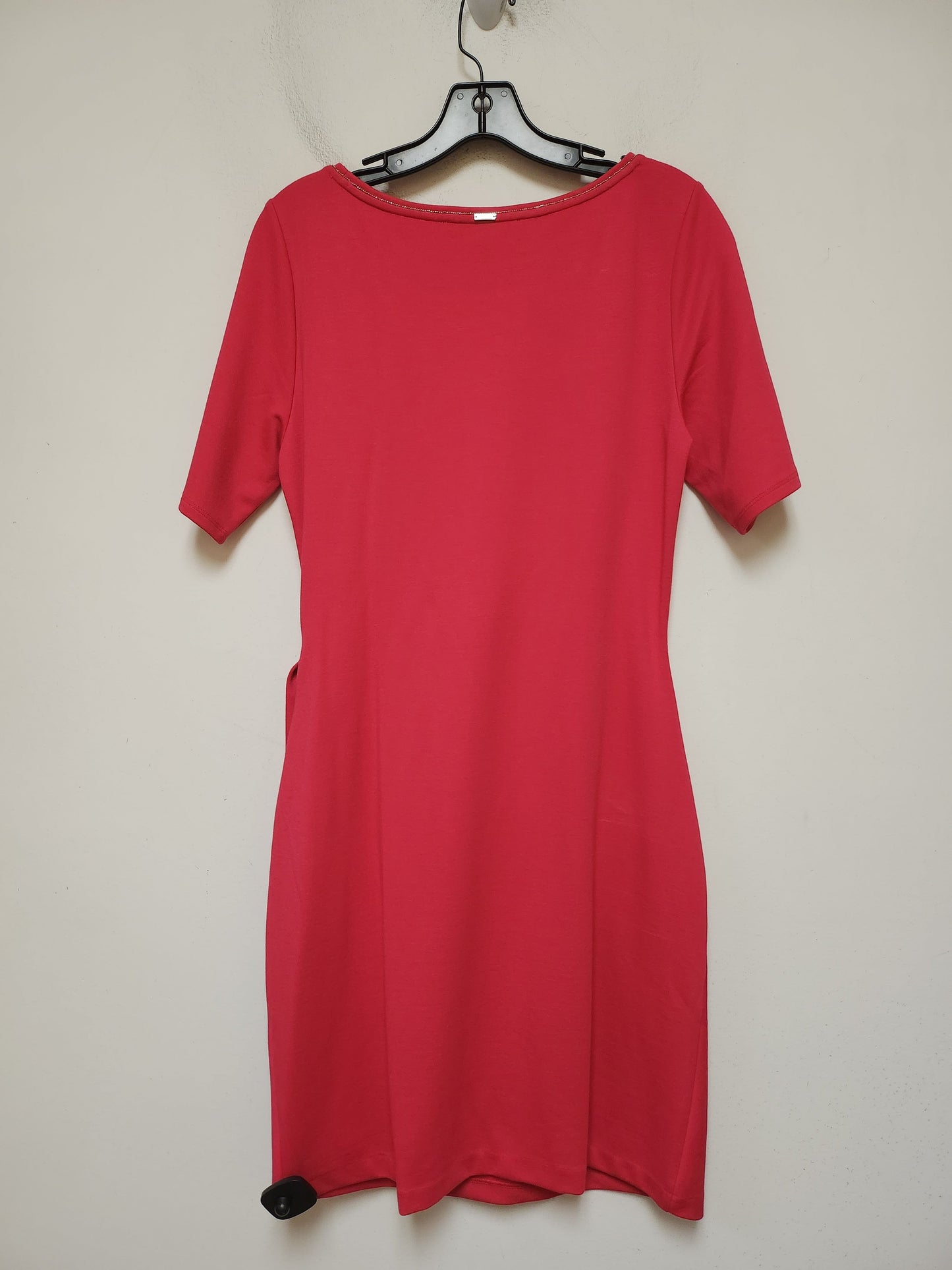 Dress Casual Midi By White House Black Market In Pink, Size: M