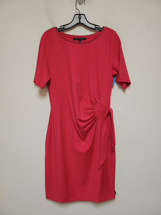 Dress Casual Midi By White House Black Market In Pink, Size: M