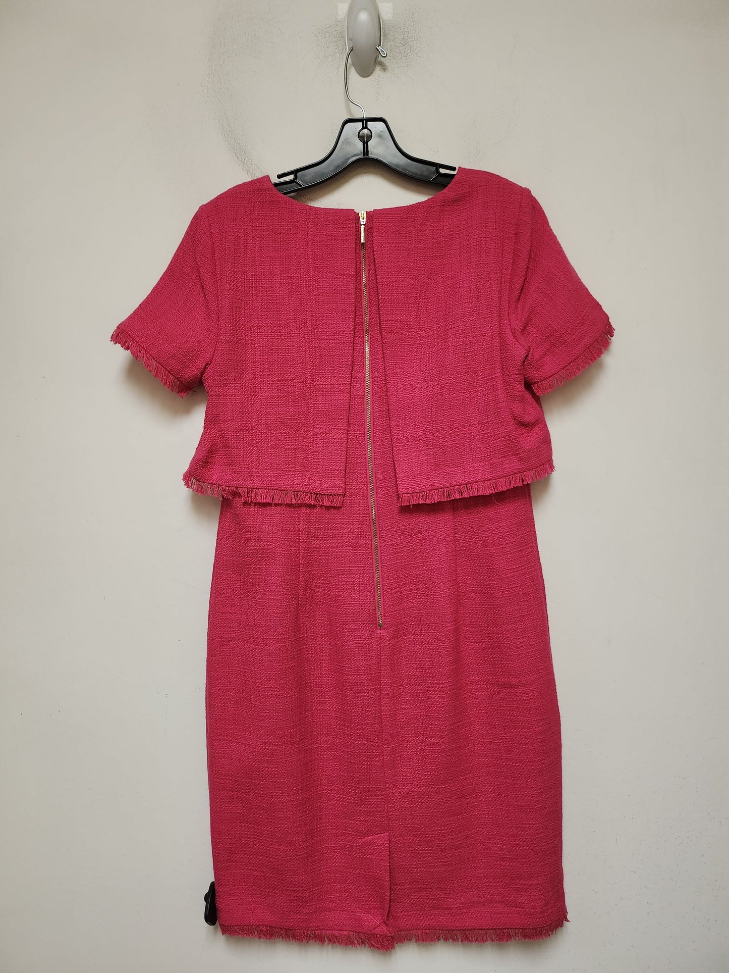 Dress Casual Midi By Karl Lagerfeld In Pink, Size: M