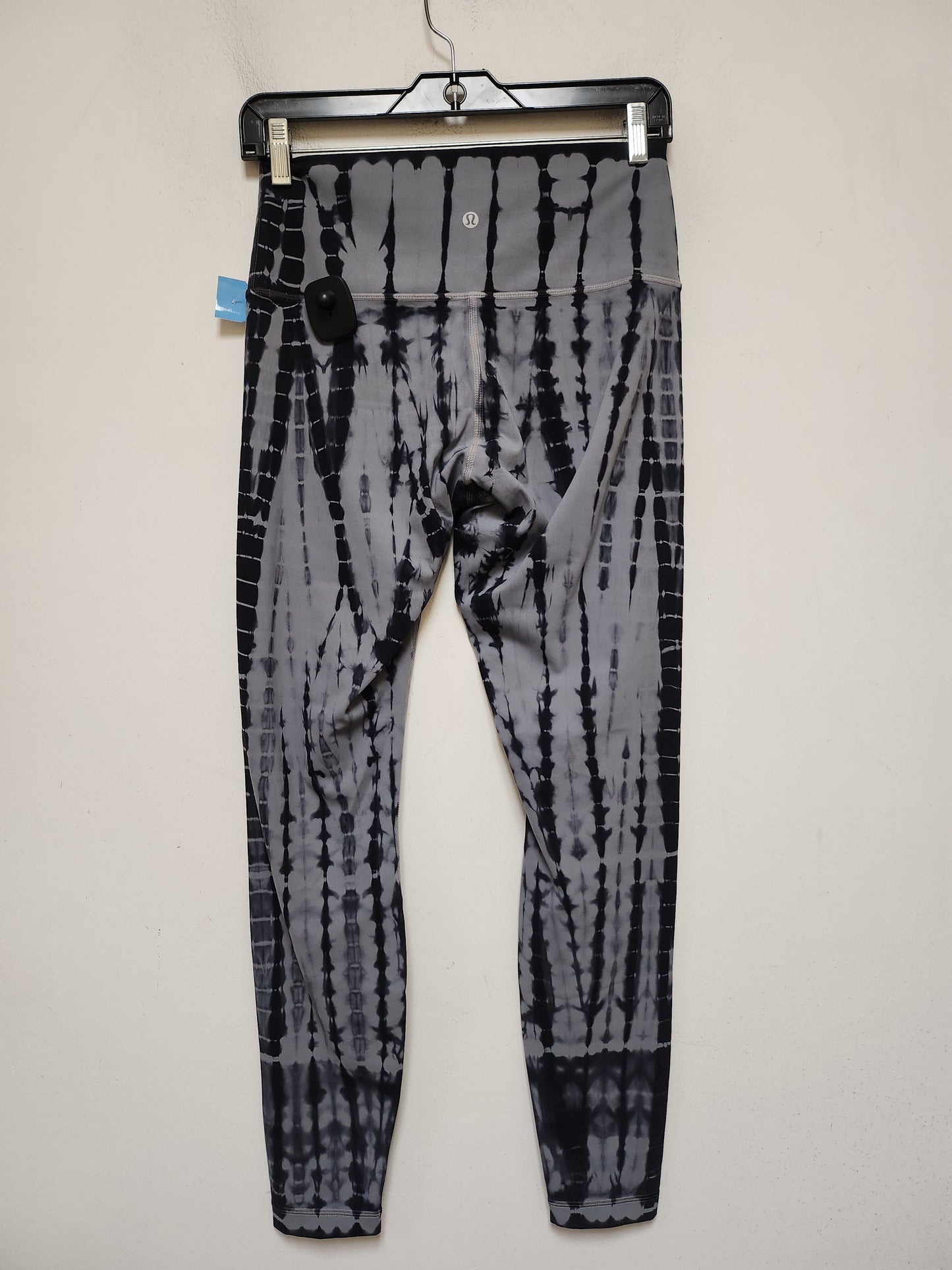 Athletic Leggings By Lululemon In Tie Dye Print, Size: 8