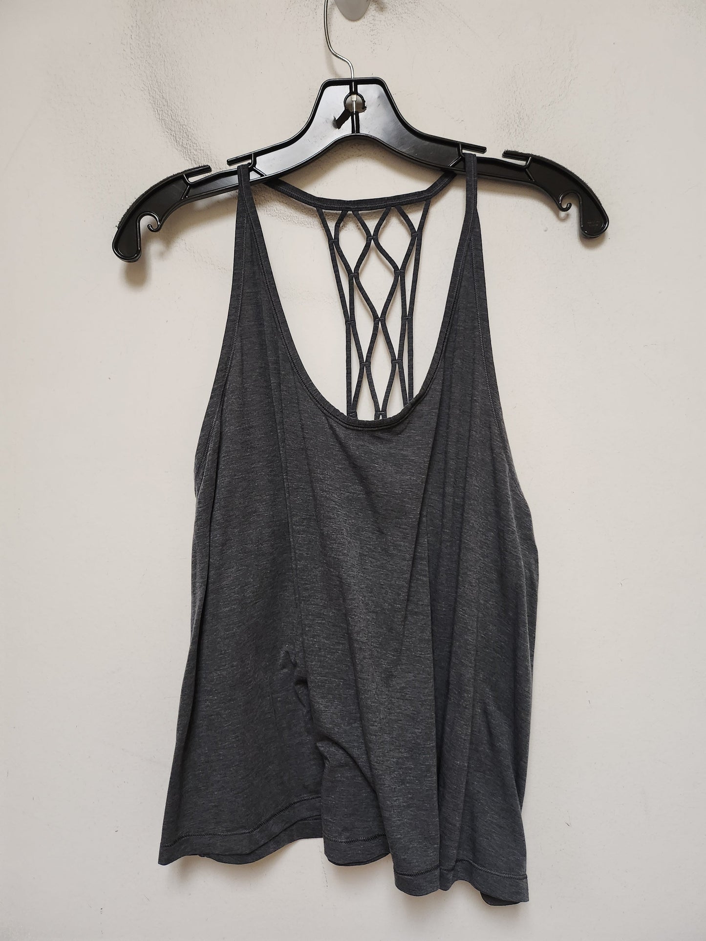 Athletic Tank Top By Lululemon In Grey, Size: M