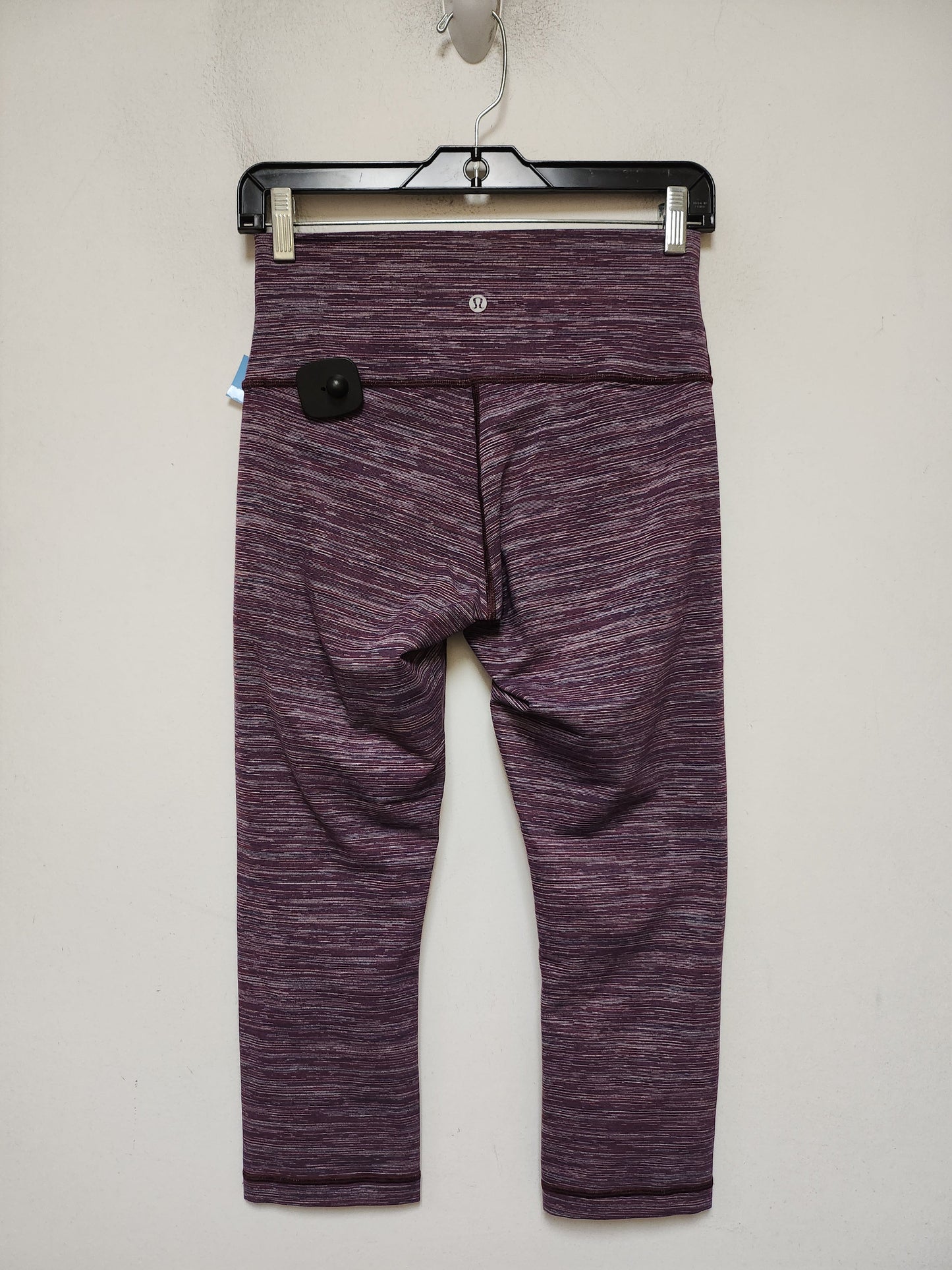 Athletic Capris By Lululemon In Purple, Size: S