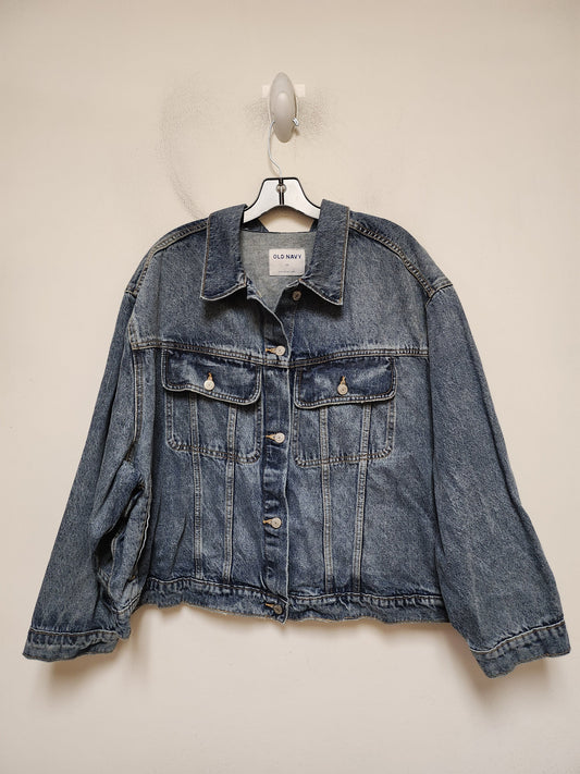 Jacket Denim By Old Navy In Blue Denim, Size: 4