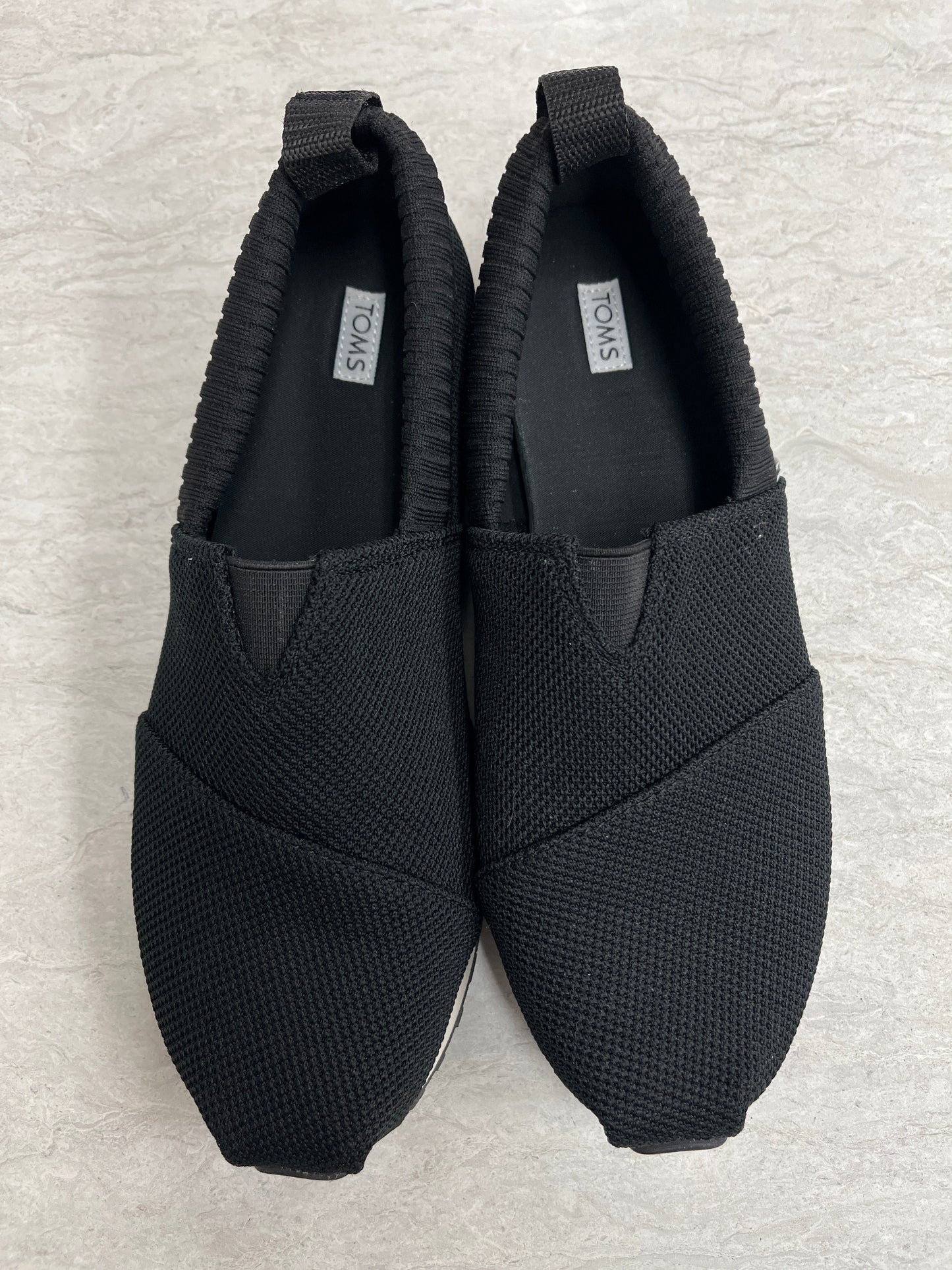 Shoes Flats By Toms In Black, Size: 8.5