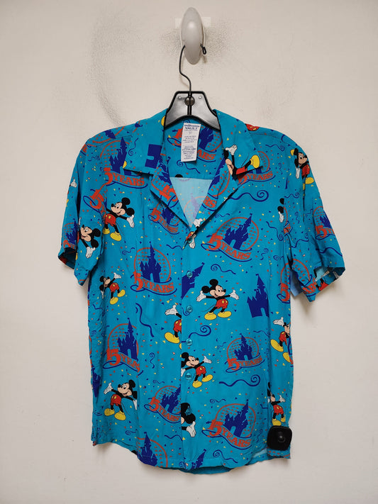 Top Short Sleeve By Disney Store In Blue, Size: Xs