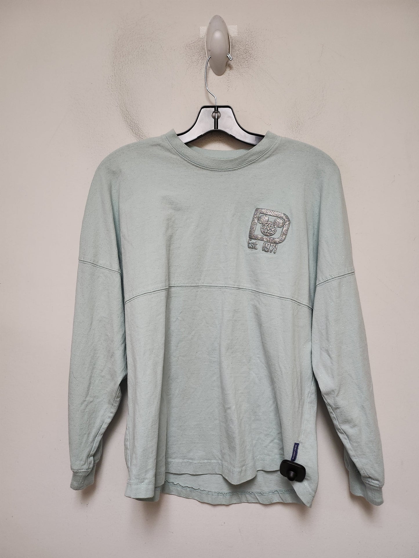 Top Long Sleeve By Disney Store In Aqua, Size: Xs