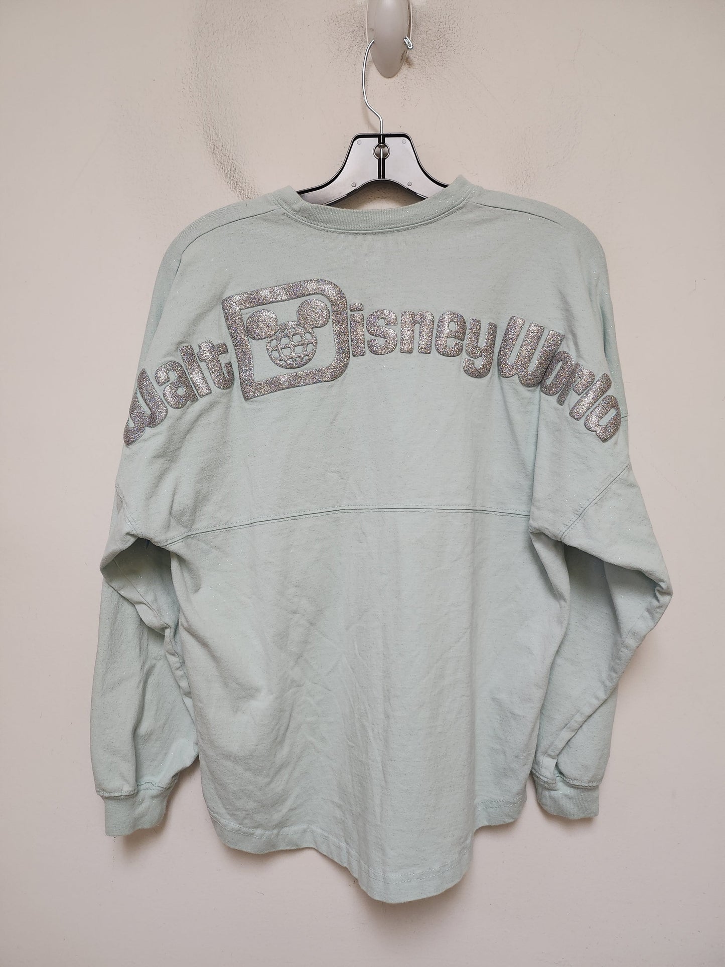 Top Long Sleeve By Disney Store In Aqua, Size: Xs