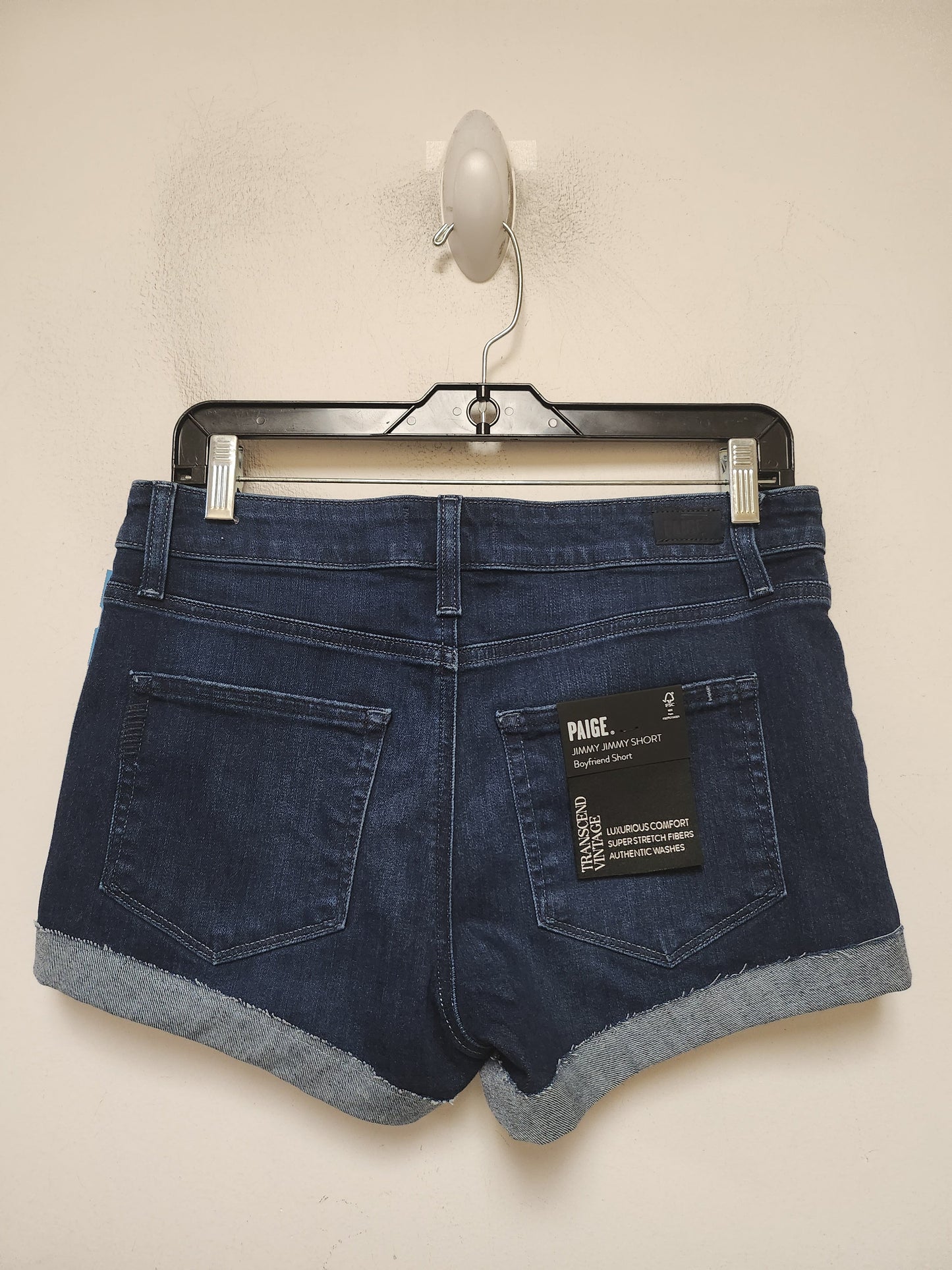 Shorts By Paige In Blue Denim, Size: 4