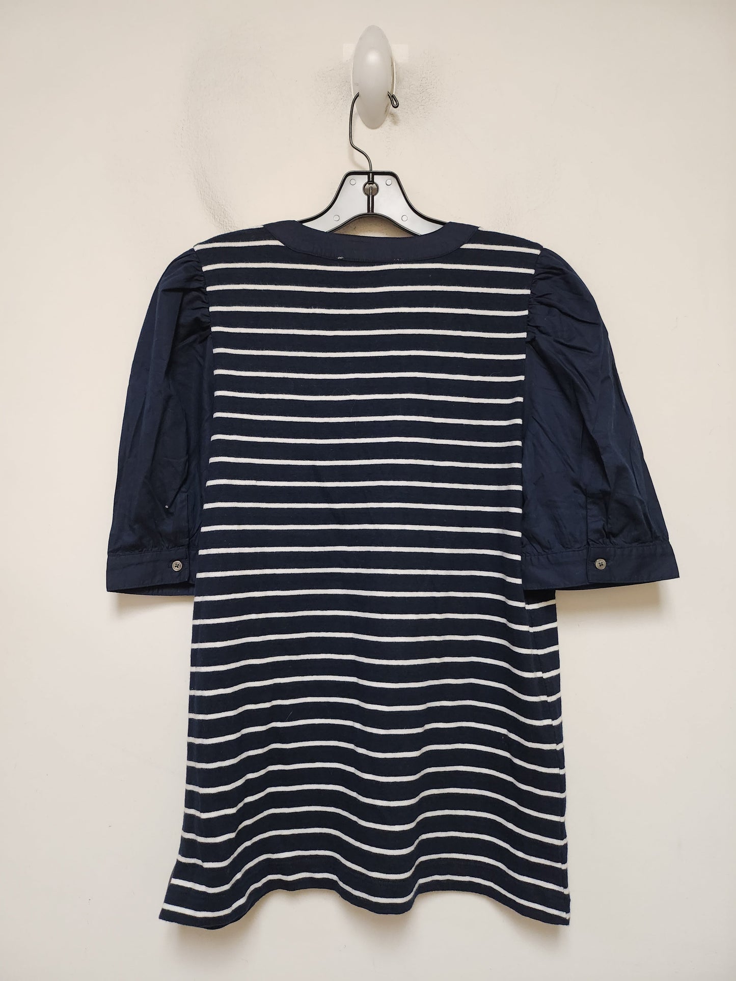 Top Short Sleeve By Loft In Striped Pattern, Size: S