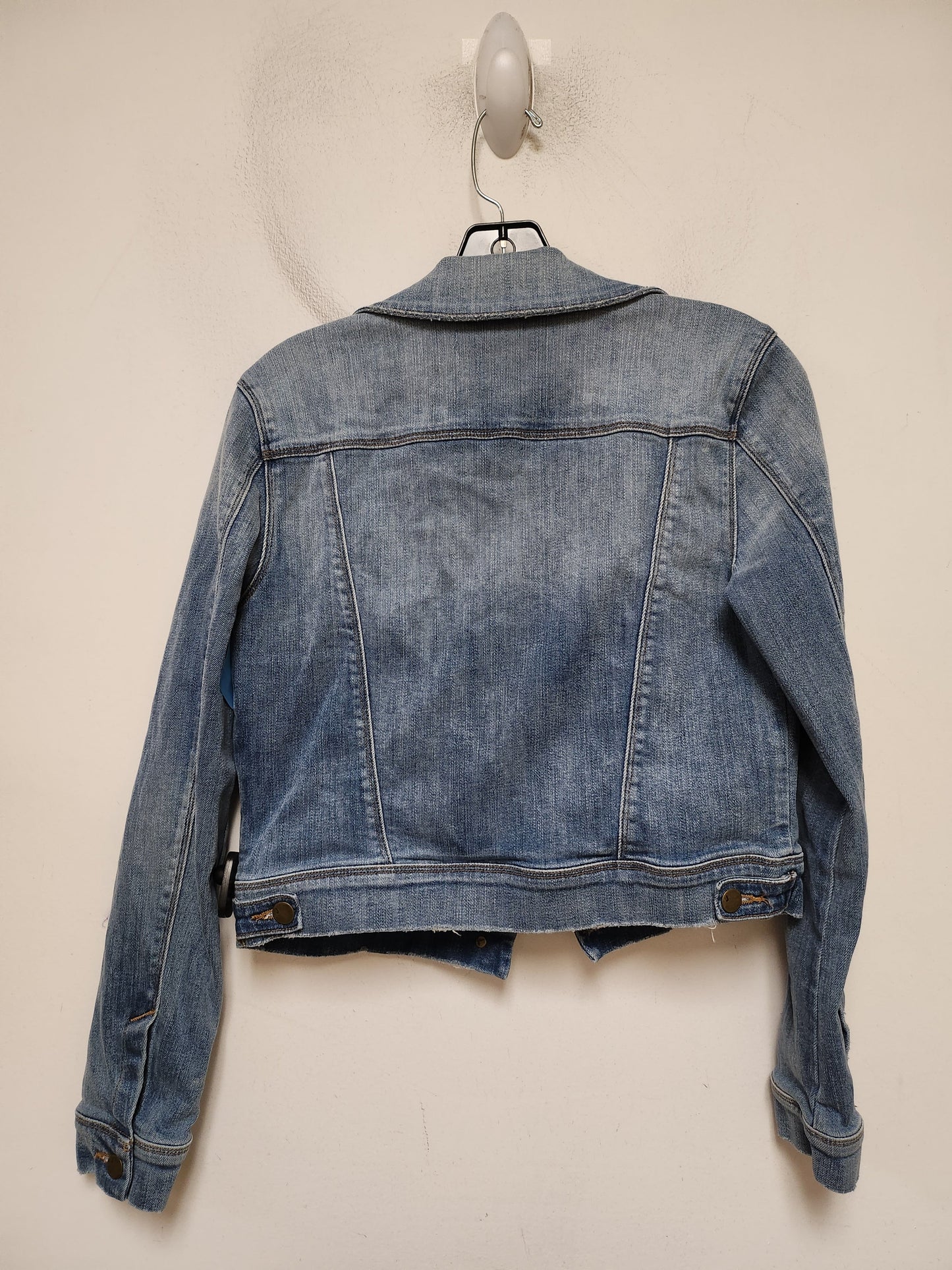 Jacket Denim By J Brand In Blue Denim, Size: S