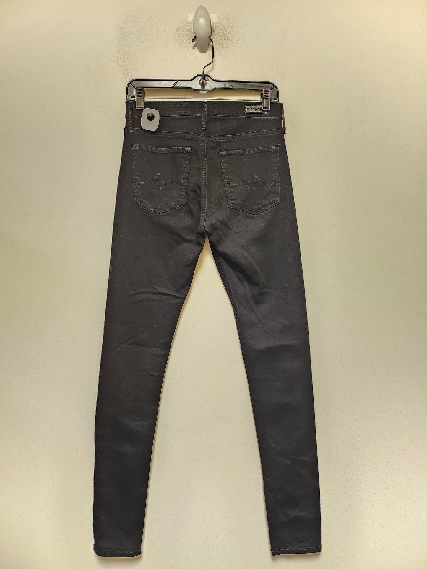 Jeans Skinny By Adriano Goldschmied In Black, Size: 4