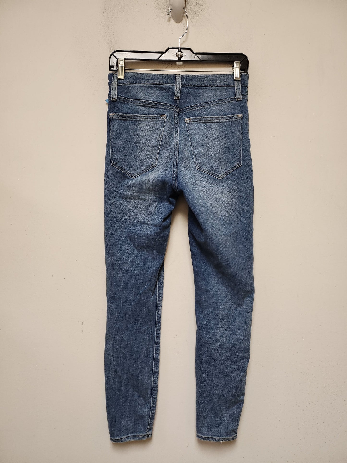 Jeans Skinny By J. Crew In Blue Denim, Size: 4