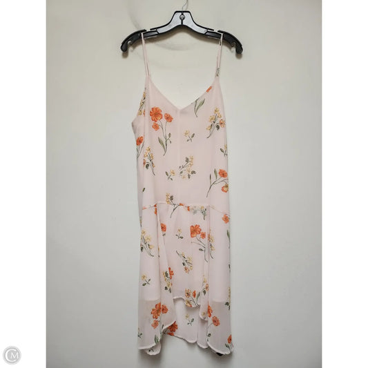 Dress Casual Short By Who What Wear In Floral Print, Size: M