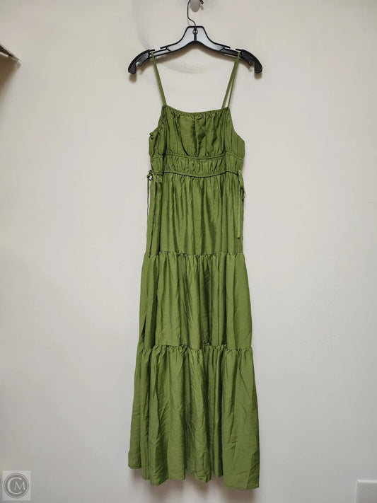 Dress Casual Maxi By Blu Pepper In Green, Size: L