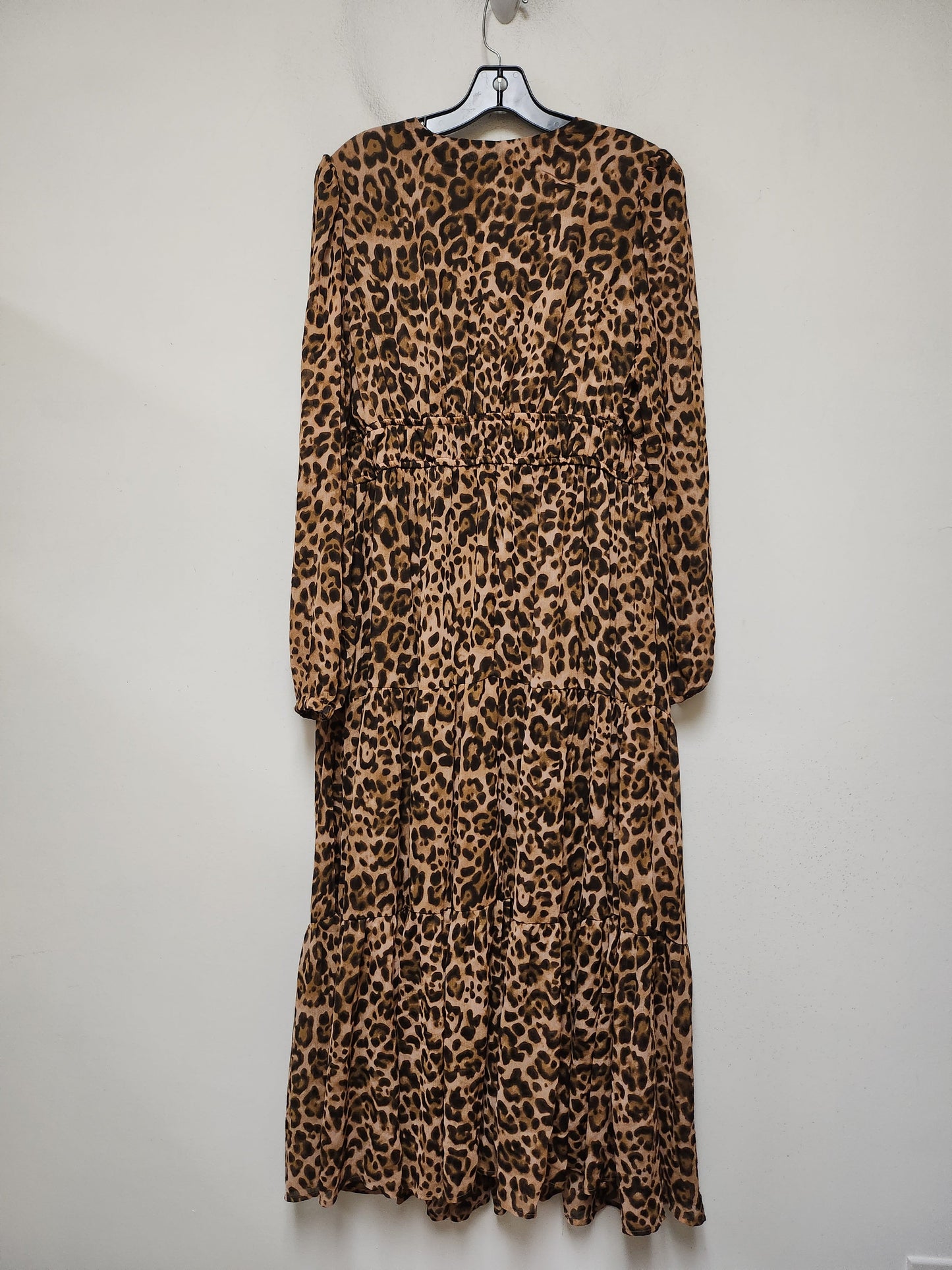 Dress Casual Maxi By Sofia By Sofia Vergara In Animal Print, Size: 1x