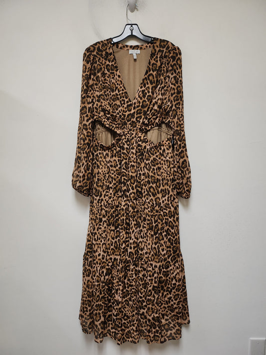 Dress Casual Maxi By Sofia By Sofia Vergara In Animal Print, Size: 1x