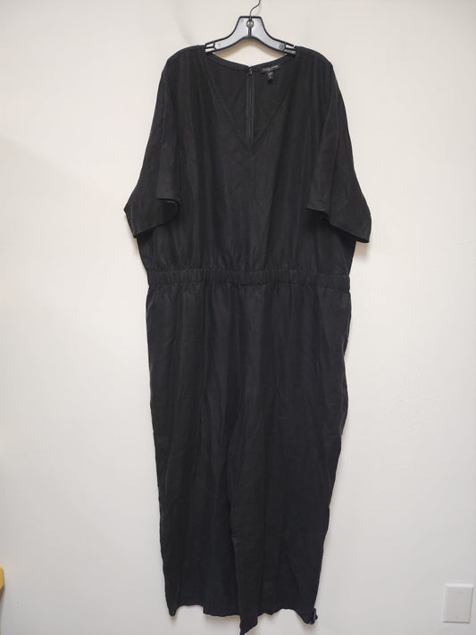 Jumpsuit By Eileen Fisher In Black, Size: 3x