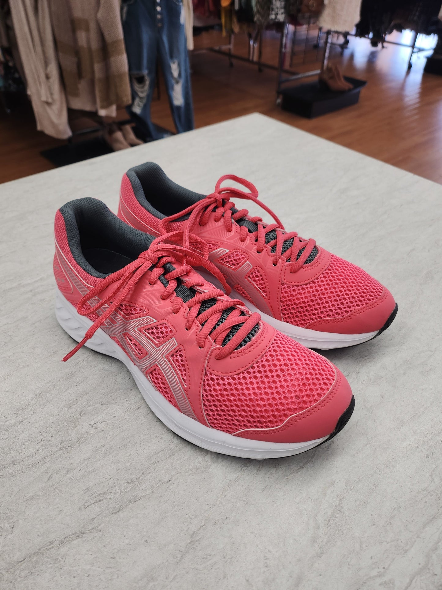 Shoes Athletic By Asics In Pink, Size: 8.5