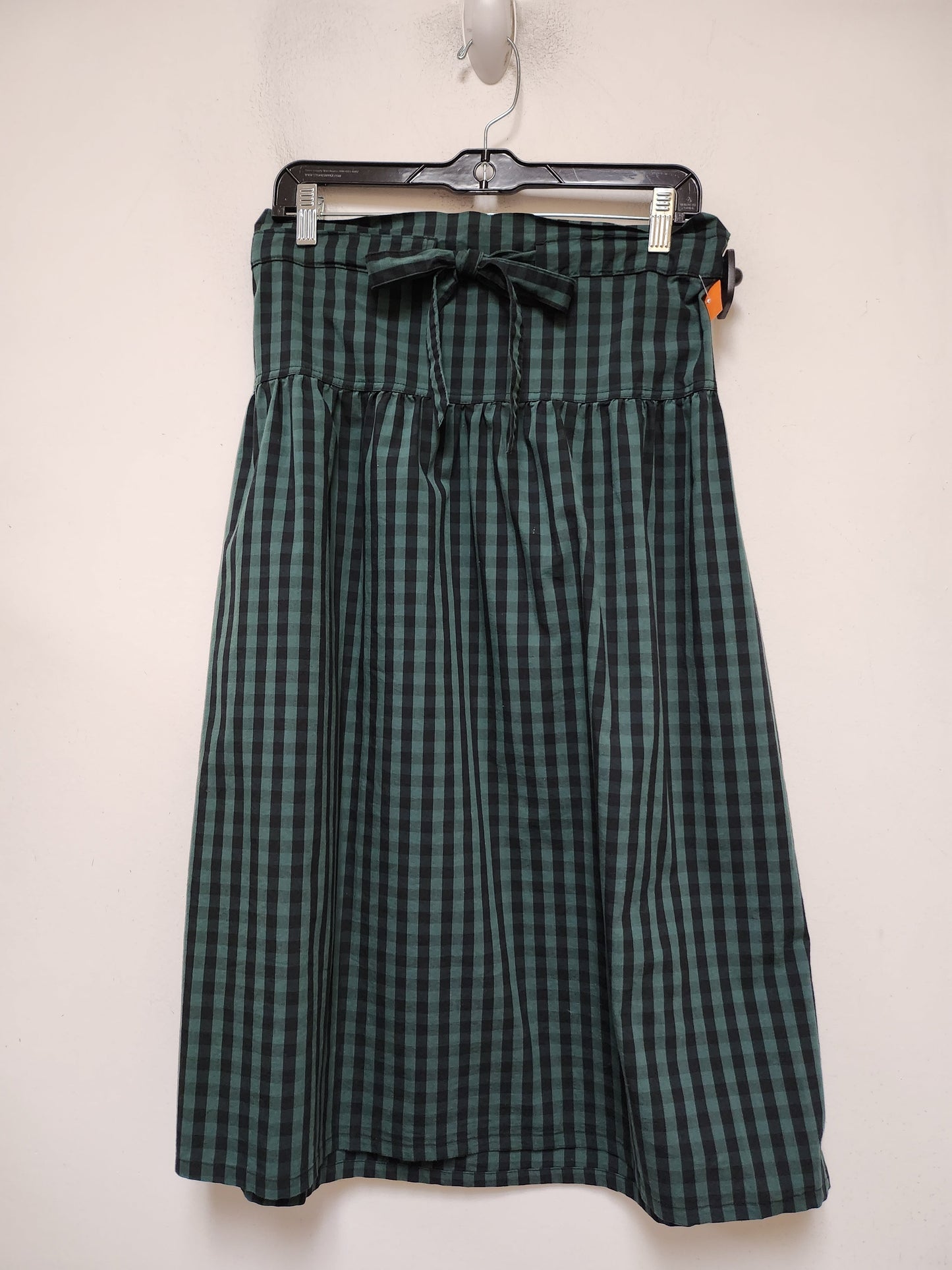 Skirt Set 2pc By Draper James In Black & Green, Size: 6