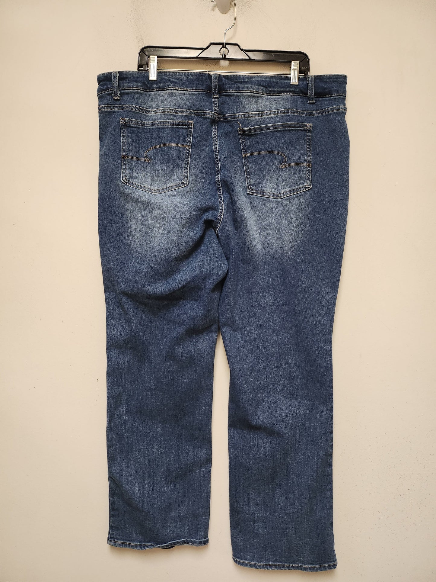 Jeans Boot Cut By Time And Tru In Blue Denim, Size: 24