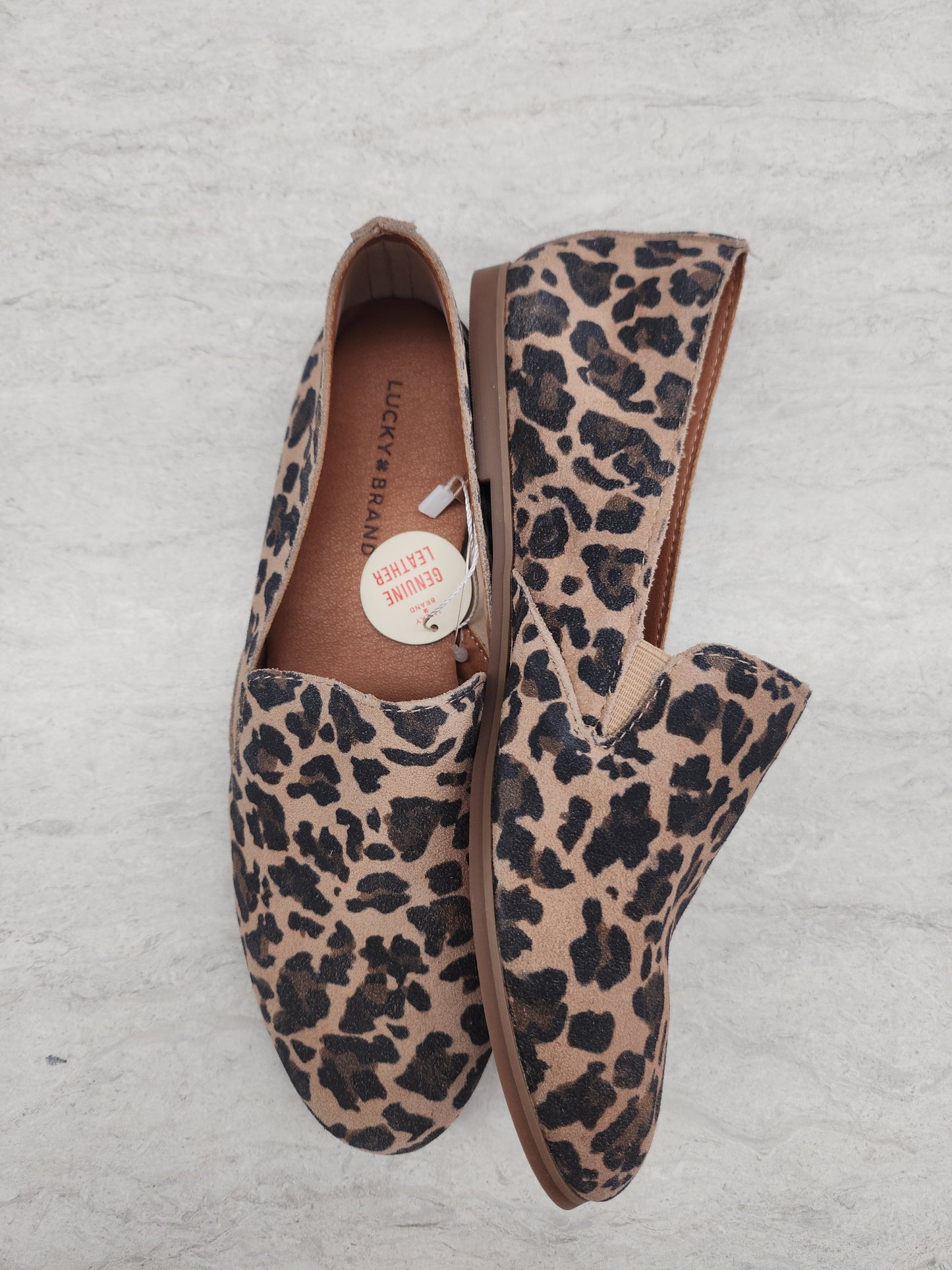 Shoes Flats By Lucky Brand In Animal Print, Size: 7.5