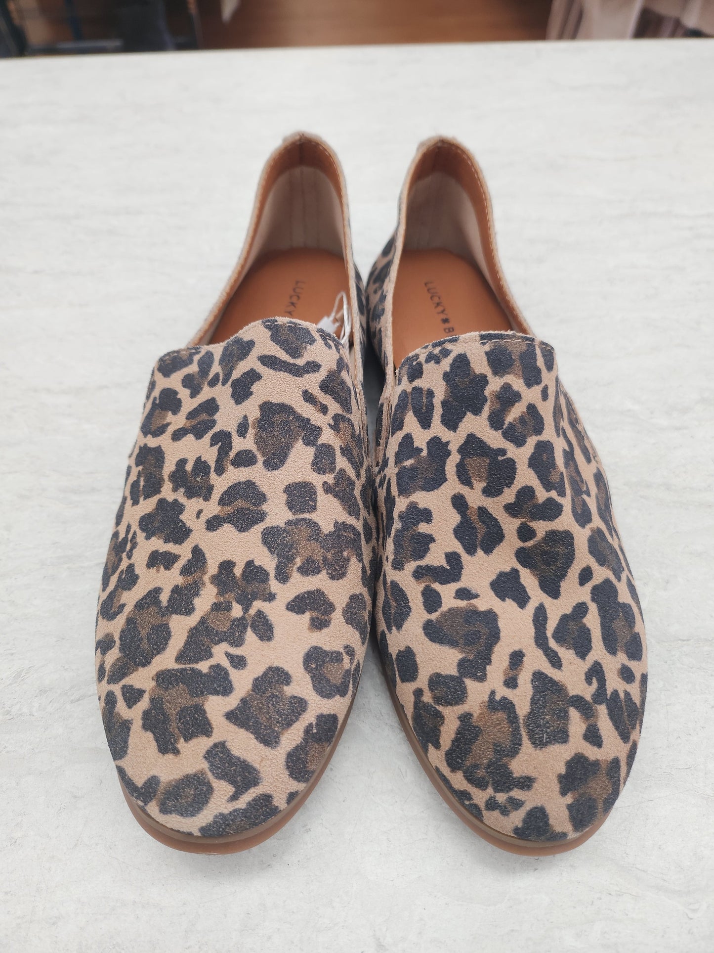 Shoes Flats By Lucky Brand In Animal Print, Size: 7.5