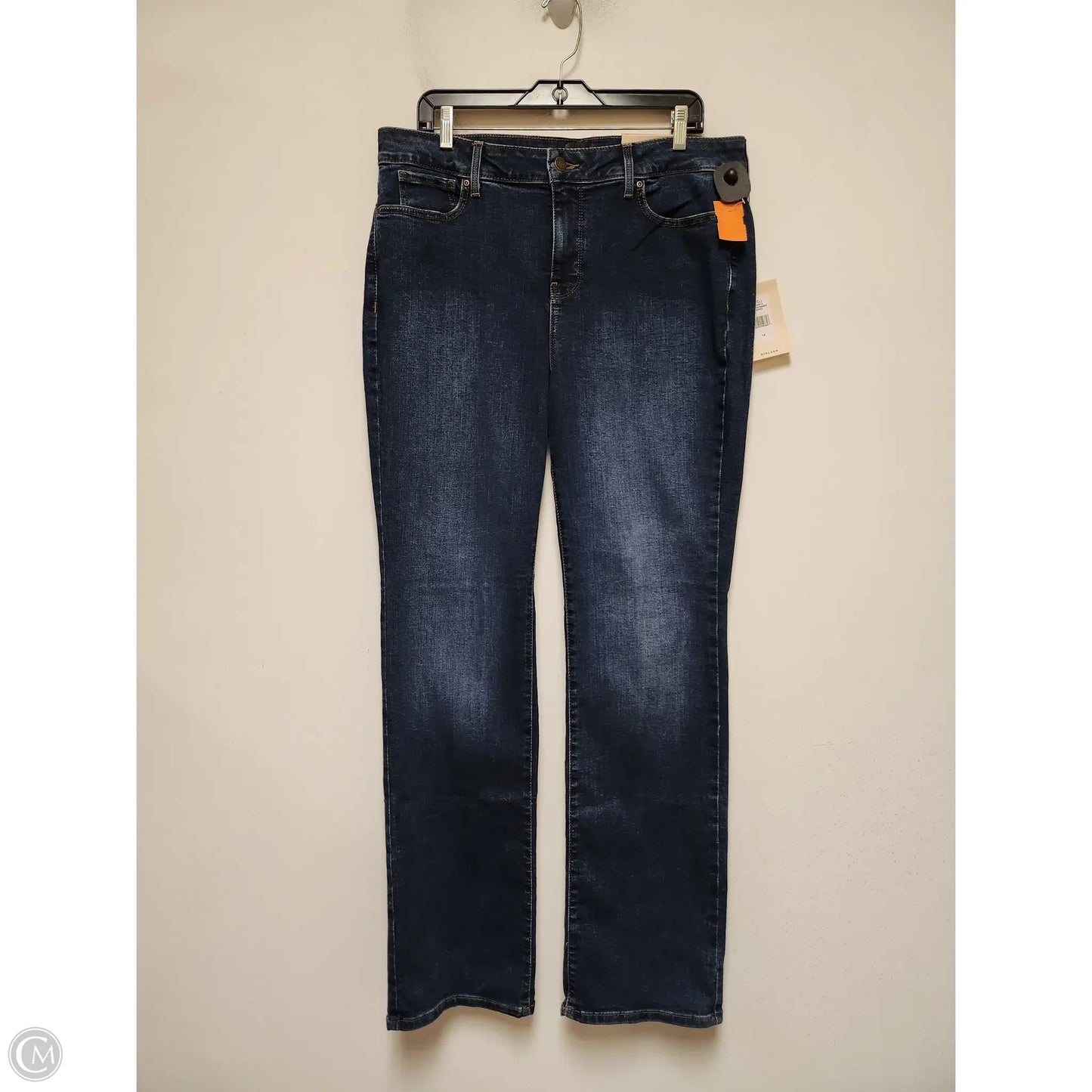 Jeans Skinny By Not Your Daughters Jeans In Blue Denim, Size: 14