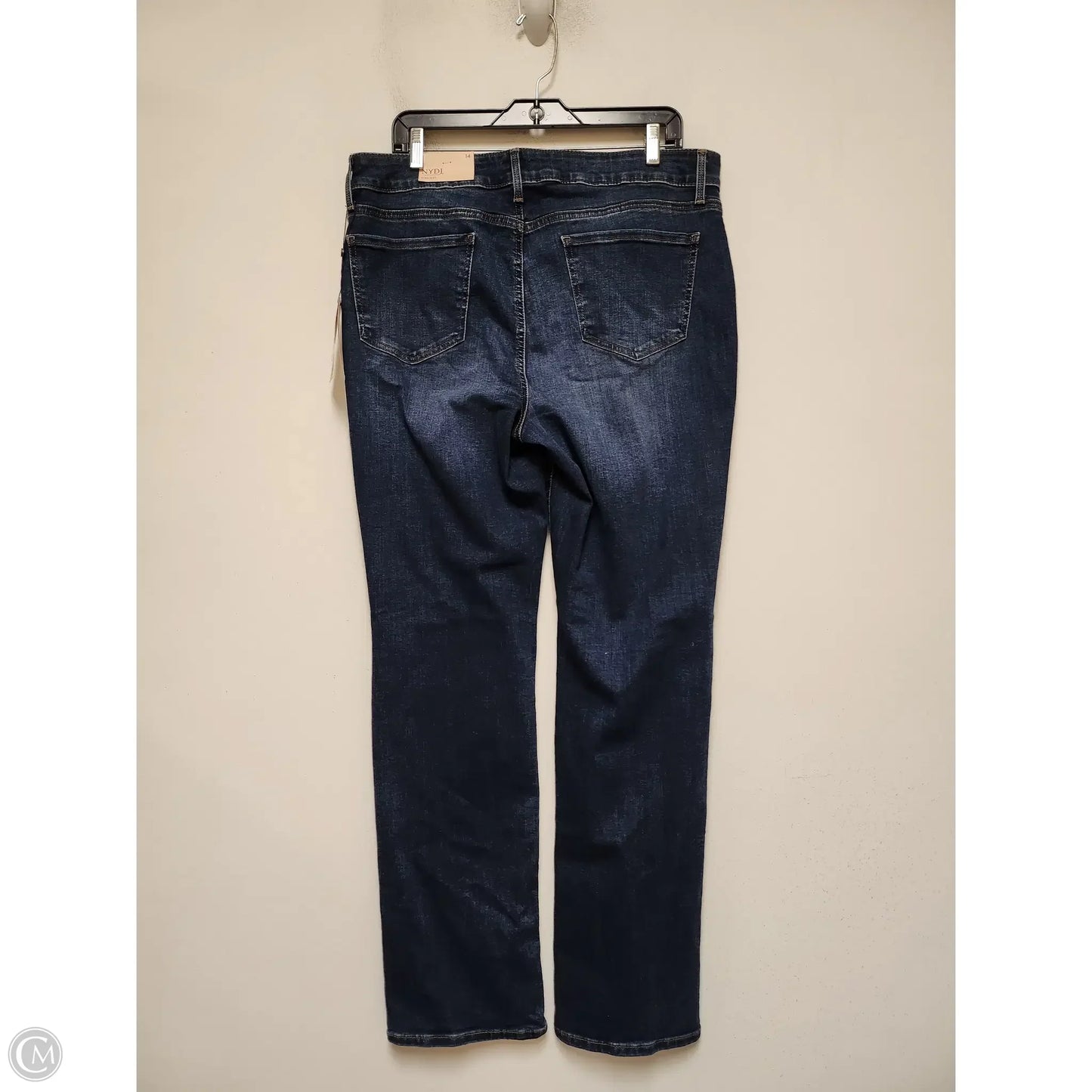 Jeans Skinny By Not Your Daughters Jeans In Blue Denim, Size: 14