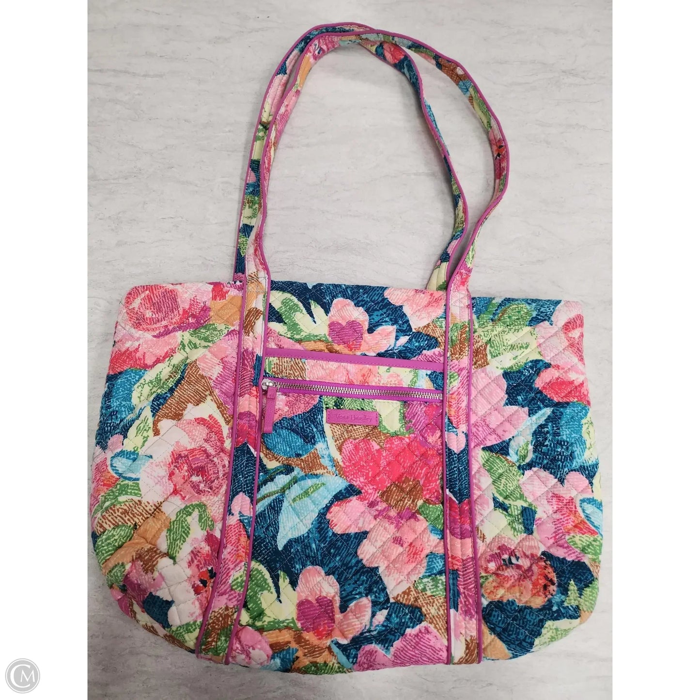 Handbag By Vera Bradley, Size: Medium