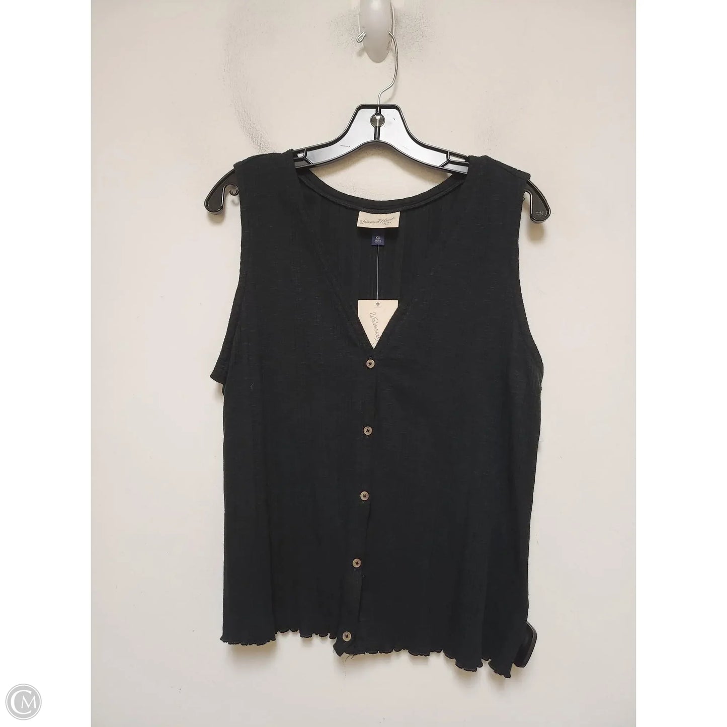 Top Sleeveless By Universal Thread In Black, Size: Xxl