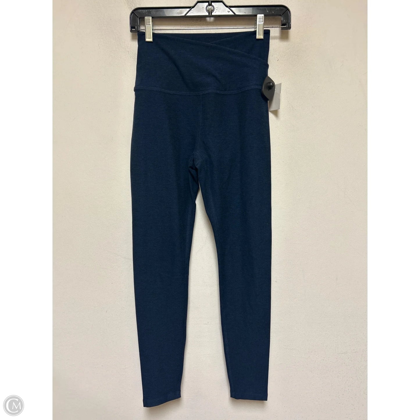 Athletic Leggings By Beyond Yoga In Navy, Size: S