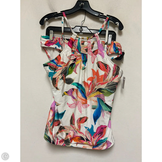 Swimsuit 2pc By La Blanca In Tropical Print, Size: Xl