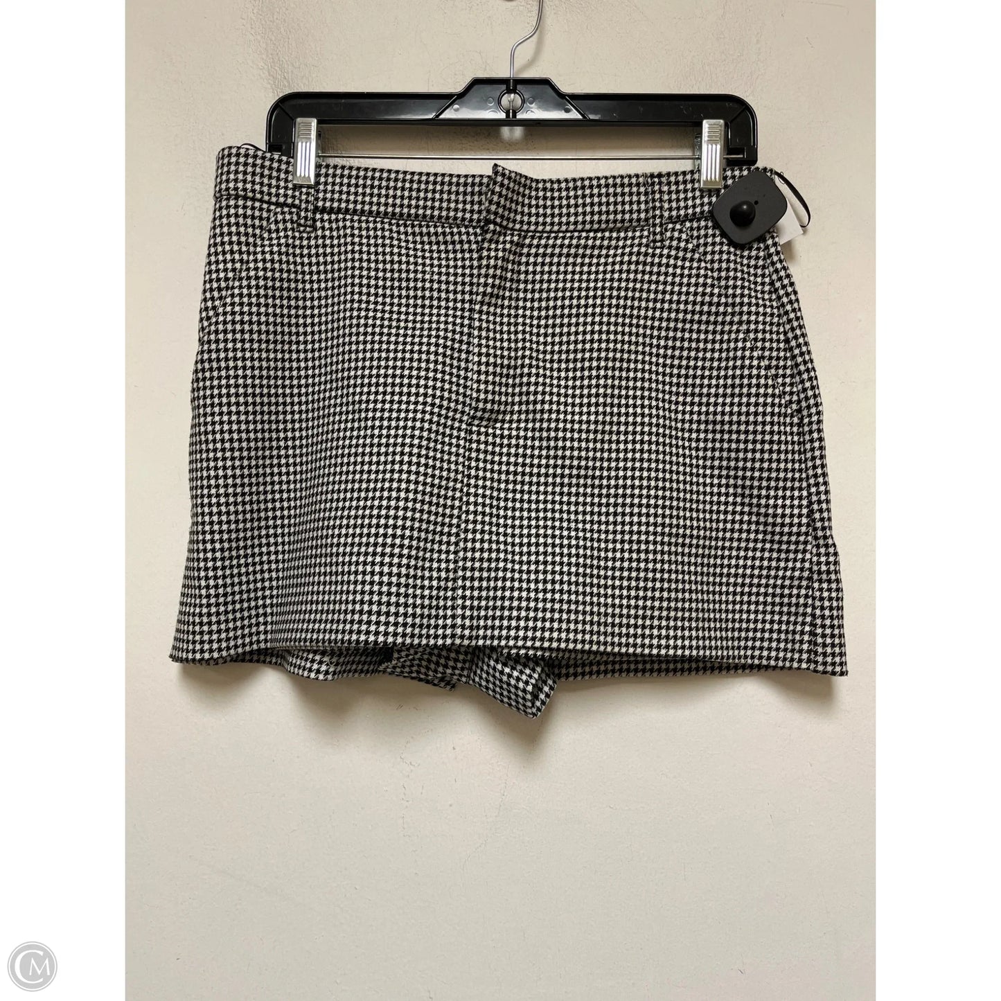 Skort By Zara In Black & White, Size: 12
