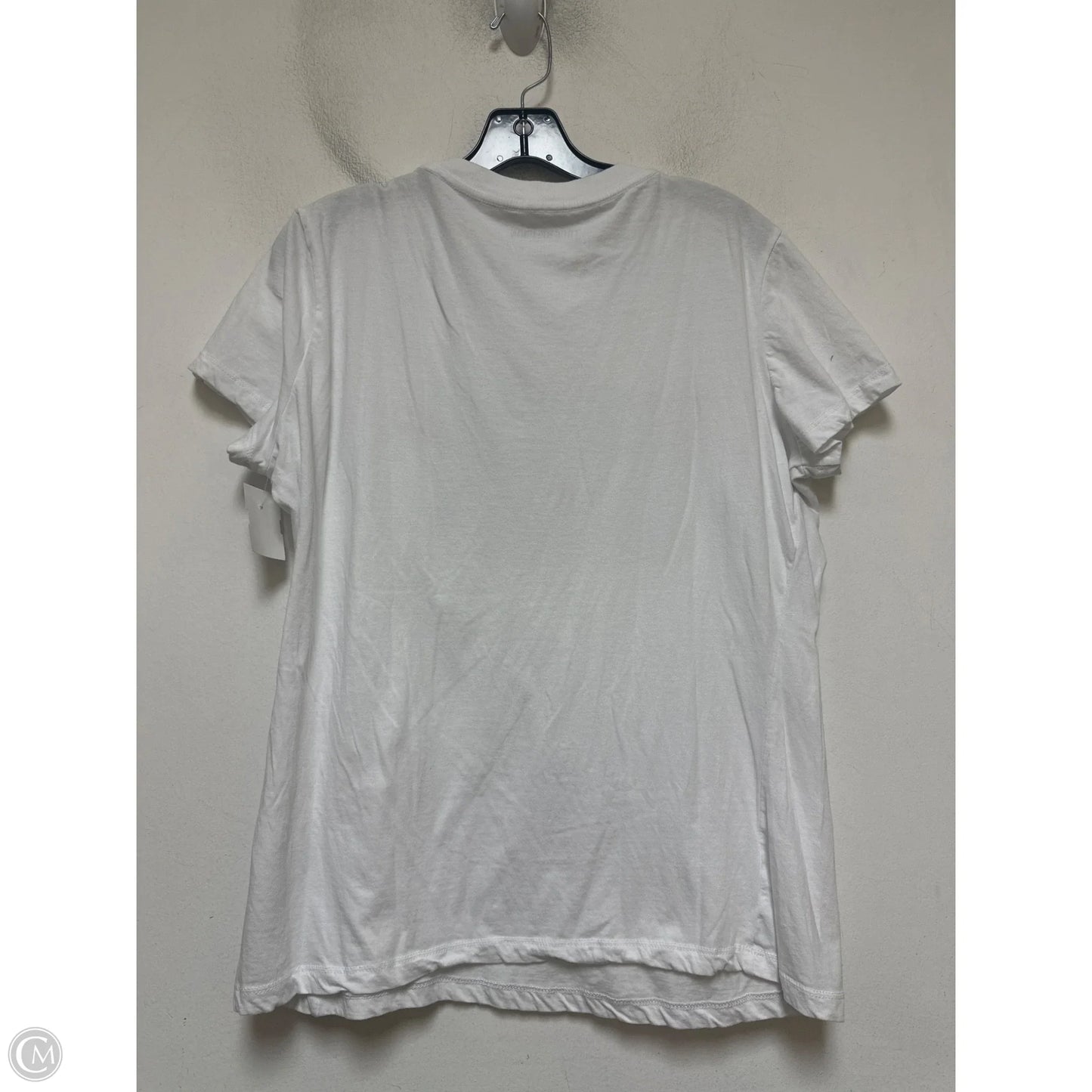 Top Short Sleeve Basic By True Religion In White, Size: 2x