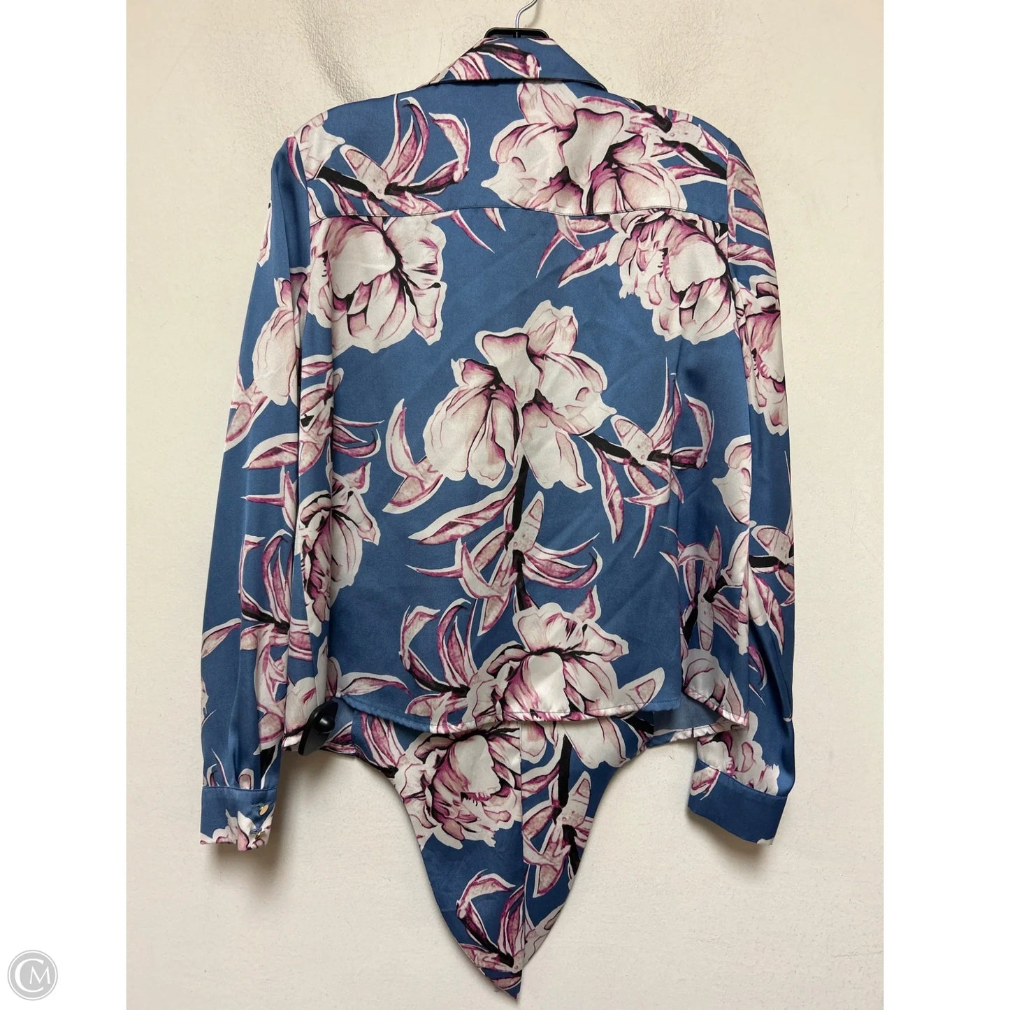Top Long Sleeve By Inc In Floral Print, Size: S