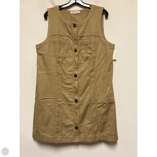 Dress Casual Short By Loft In Tan, Size: Xl