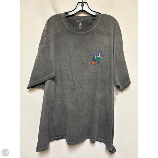 Top Short Sleeve Basic By Disney Store In Grey, Size: 3x
