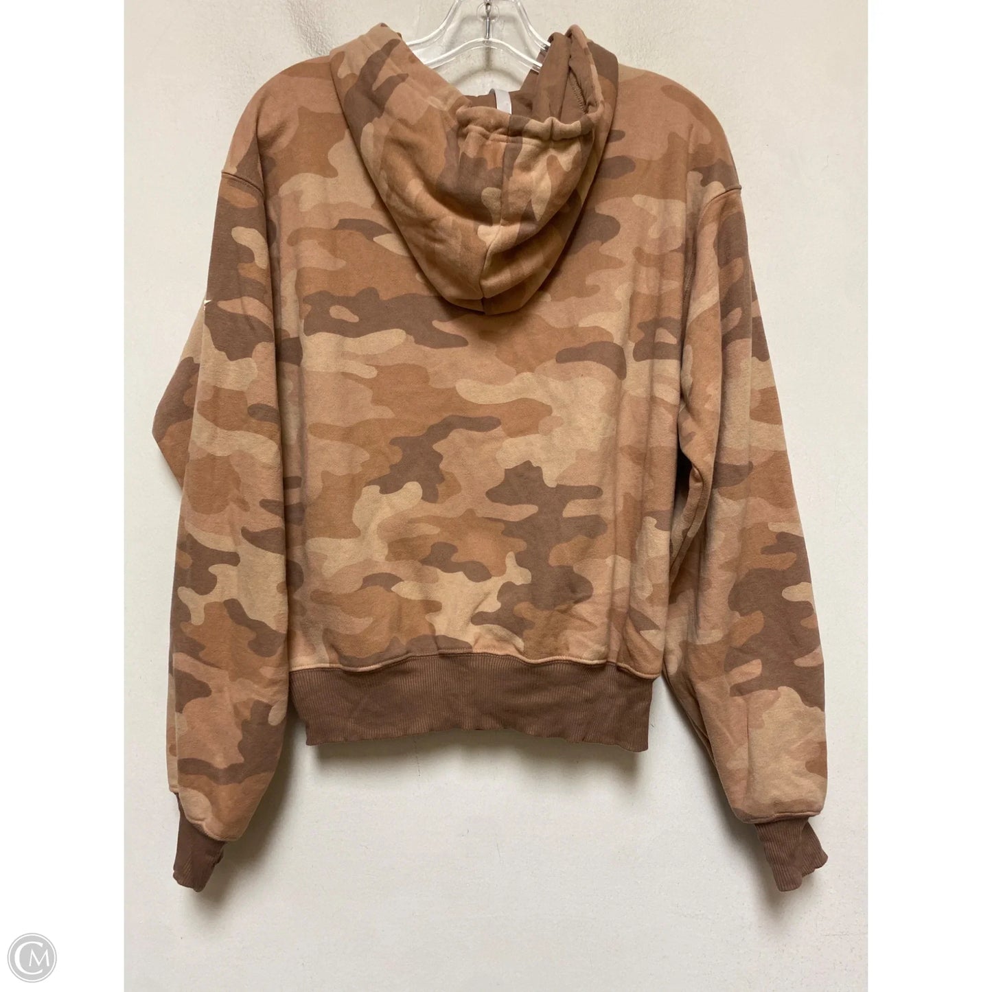 Sweatshirt Hoodie By Fabletics In Camouflage Print, Size: S